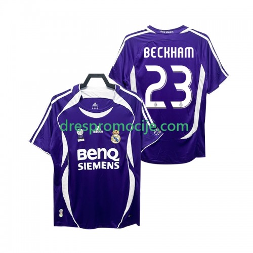 Real Madrid Beckham 23 206 2007 Dres Retro Gostujući Kratkih Rukava Real Madrid Beckham 23 206 2007 Dres Retro Gostujući Kratkih Rukava